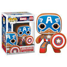 Pop! Marvel Holiday - Gingerbread Captain America